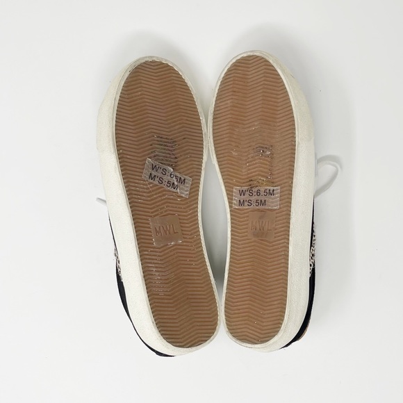 Madewell Sidewalk Low-Top Suede Leather Sneakers Shoes 6.5 - Picture 8 of 9